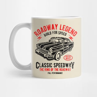 Roadway Legend: Build for Speed Classic Design Mug